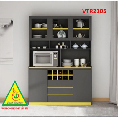 Tủ bếp gia đình thiết kế hiện đại VTR2105 