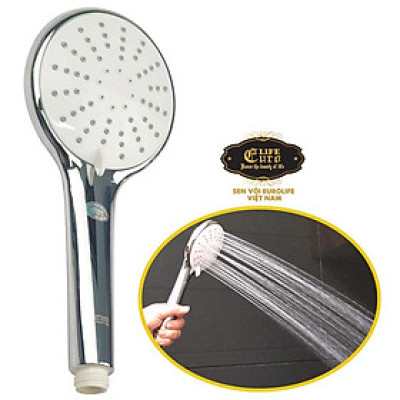 Tay sen 3 chế độ chảy chất liệu nhựa ABS mạ Chrome bóng sáng Eurolife EL-H200