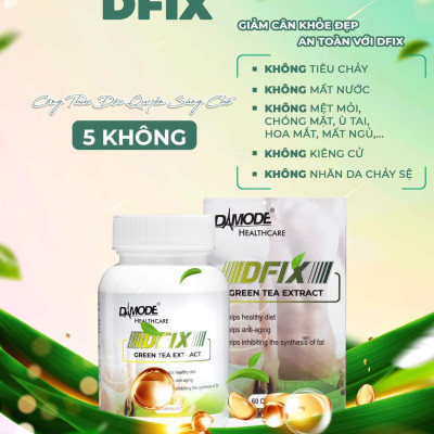 Viên uống eo thon dáng gọn DFIX DAMODE lọ 60 viên