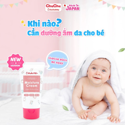 Kem Dưỡng Ẩm Toàn Thân Cho Trẻ Em Chuchu Baby Chính Hãng 50g