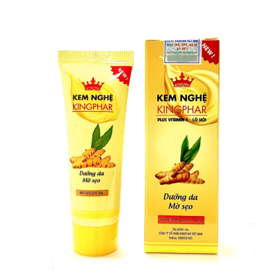 Kem bôi da nghệ Kingphar, tube 20 gam, dưỡng ẩm, làm mờ sẹo