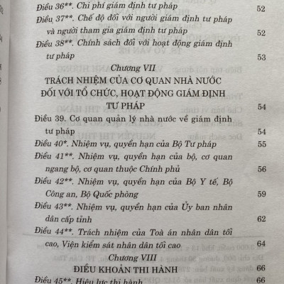 Sách-  Luật Gám Định Tư Pháp ( Hiện hành) ( sửa đổi, bổ sung năm 2018,2020)
