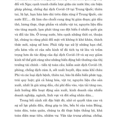 Xây dựng Đảng và hệ thống chính trị trong sạch, vững mạnh góp phần thực hiện thắng lợi nghị quyết Đại hội XIII của Đảng - bản in 2024