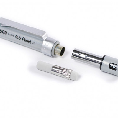 Bút Chì Kim Kỹ Thuật Cao Cấp Pentel Graphgear 500 Loại 0.3/0.5/0.7mm Vẽ Phác Thảo, Vẽ Kiến Trúc - PG513, PG515, PG517