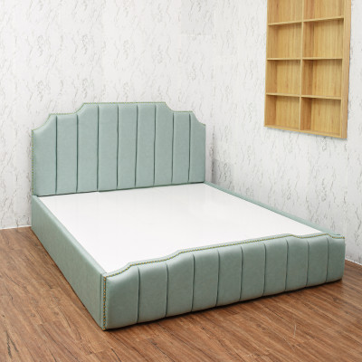 Giường ngủ MDF Juno sofa HLMCT bọc nệm lựa chọn màu ván nệm bọc KT 1m6/1m8  - không hộc kéo 