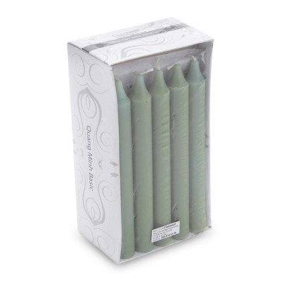 Hộp 15 cây nến thơm thẳng Quang Minh Candle FTRAMART EDC2317 cao 15cm (Xanh lá)