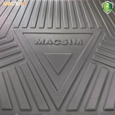 Lót cốp xe ô tô (qd) lux sa chất liệu TPV thương hiệu Macsim màu đen