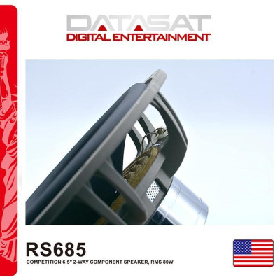 Loa cánh  phân tần 2 way  cho ô tô -  Loa DATASAT 2 way RS 685 LOA CÁNH CỬA Ô TÔ 2 Phân Tần