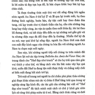 Huế Đẹp Như Tranh - Hué Pittoresque - Bìa Cứng