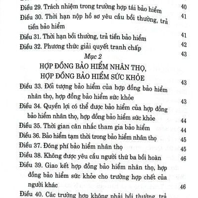 Luật Kinh doanh bảo hiểm