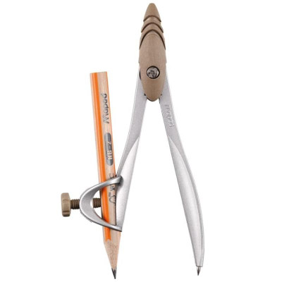 Bộ Compa Kèm Bút Chì Gỗ FSC Smiling Planet - Maped 199121FM