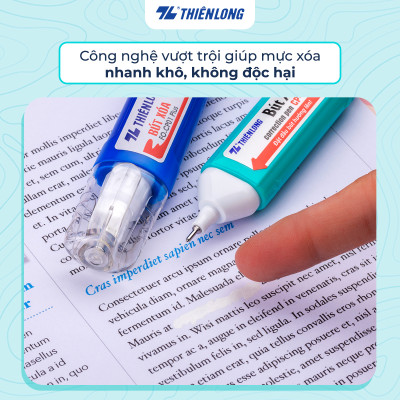 Bộ  2 Bút xóa Thiên Long CP-02