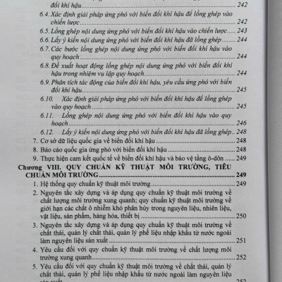 Sách Quy Định Chi Tiết Thi Hành Luật Bảo Vệ Môi Trường – Quản Lý Chất Thải và Kiểm Soát Các Chất Ô Nhiễm - V2560T