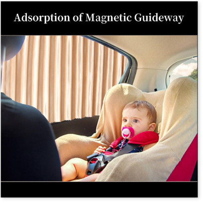 Rèm che nắng ô tô Toyota Wigo Vải lụa mềm gắn nam châm Cao Cấp