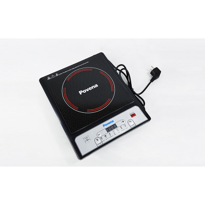 Bếp từ ABG Povena PVN-2125 đa dạng chức năng nấu, mặt kính pha lê crystallite cao cấp màn hình led dễ sử dụng TẶNG KÈM NỒI LẨU - Hàng chính hãng