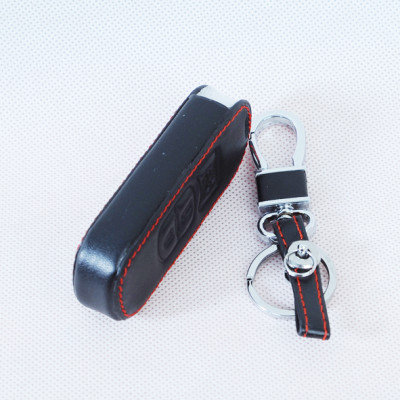 Bao da bọc, bảo vệ chìa khóa dành cho xe Mazda 2, 3, 6, CX-5  kèm móc đeo