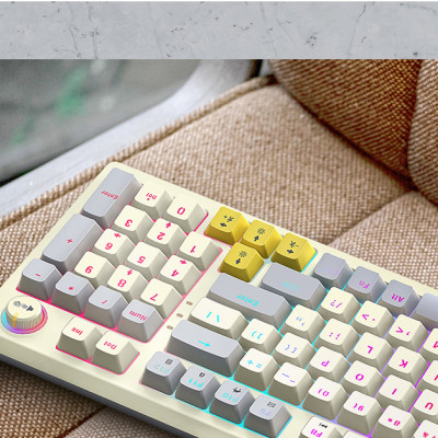 Bàn phím cơ T-WOLF T50 Blue Switch - Hàng Chính Hãng