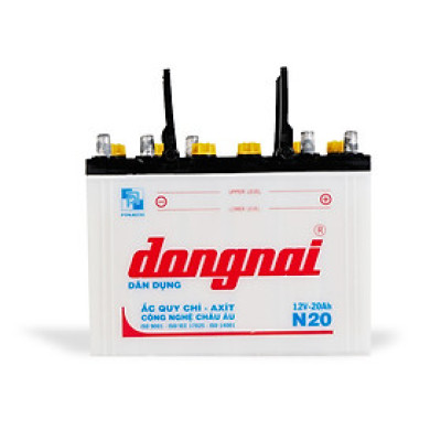 Ắc quy Dân dụng Đồng Nai N20 | 12V - 20Ah