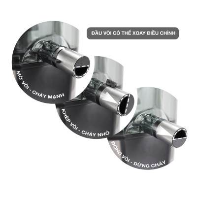 Máy ép trái cây rau củ LEBENLANG công suất cực mạnh 800W, dung tích lớn 1100ml, model LBEJ3468 - hàng chính hãng