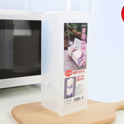 Hộp nhựa nắp khóa Sanada Seiko 1.6L đựng & bảo quản đũa thìa, thực phẩm - nội địa Nhật Bản