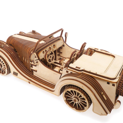 Mô Hình Cơ Học Chi Tiết - TNE - Xe Mui Trần -The TNTCV Cabriolet-Quà Tặng Độc Đáo, Trang Trí Nghệ Thuật