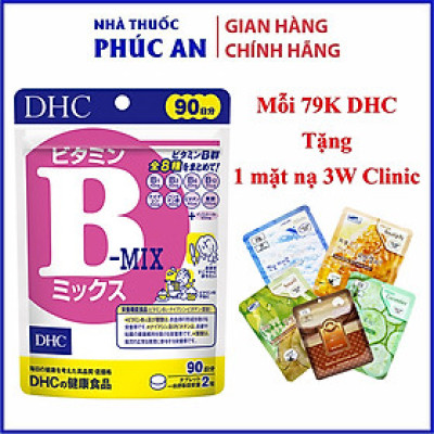 Viên uống Vitamin B tổng hợp DHC Vitamin B Mix 30 - 90 ngày
