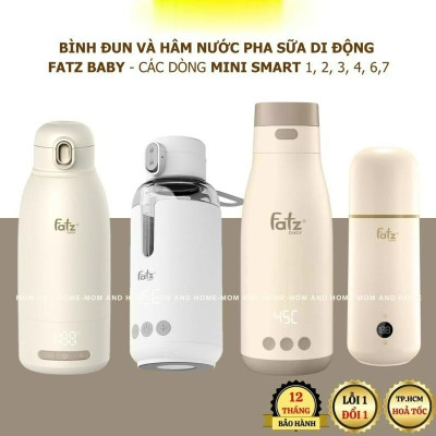 Bình Đun Nước Pha Sữa Di Động FATZBABY Các Dòng MINI SMART - Hàng Chính Hãng