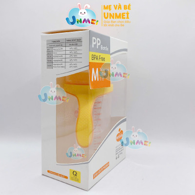 Bình sữa PP Wesser cổ rộng 260ml