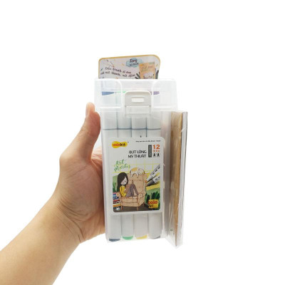 Hộp 12 Bút Lông Màu Mỹ Thuật - Colokit AM-C002