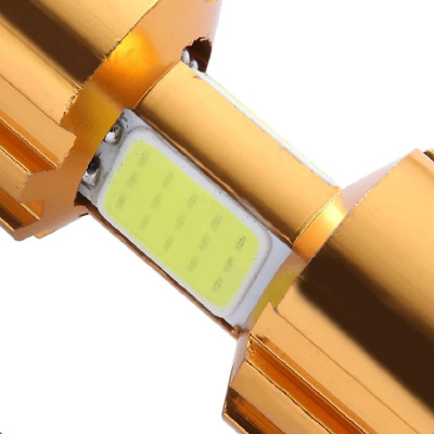 Đèn Fa Led 3 tim chân H4 ánh sáng trắng cho xe máy - Hàng chính hãng 