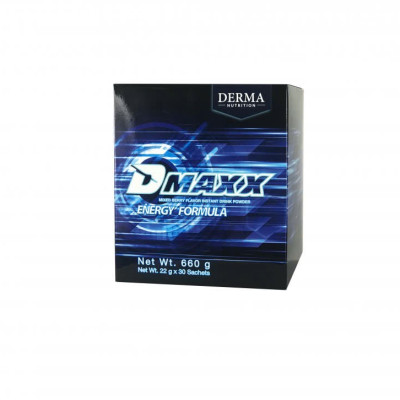 DMAXX thức uống bổ sung vitamin năng lượng có đường DAMODE 17 gói dùng thử màu xanh