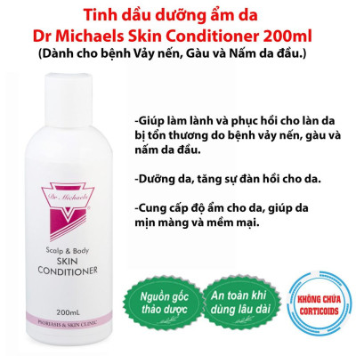 Bộ sản phẩm Dr Michaels  dành cho da đầu bị Gàu ( Australia )