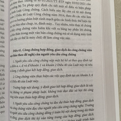 Bình Luận Luật Công Chứng Năm 2014 