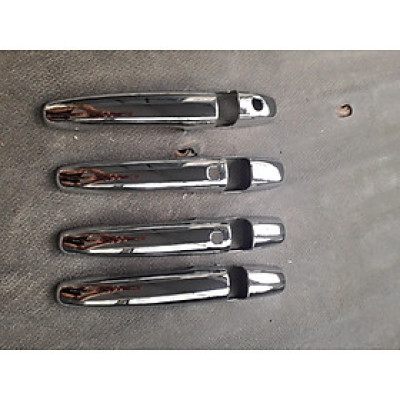 Bộ Ốp Tay Cửa mạ crom xe Suzuki Ertiga Form 2018-2019 có lỗ khoá từ