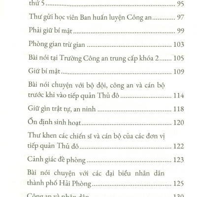 Sáu Điều Bác Hồ Dạy - Di Sản Vô Giá Xây Dựng Lực Lượng Công An Nhân Dân