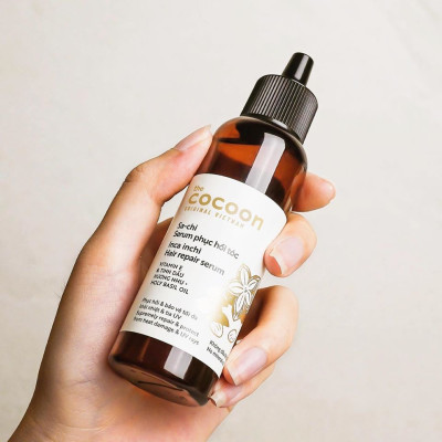 Combo Nước dưỡng tóc Sa-chi Cocoon 140ml + Serum Sa-chi phục hồi tóc Cocoon 70ml