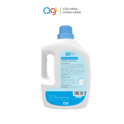 Nước giặt xả cho bé Agi 2 in 1 3000ml