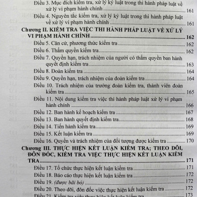Luật Xử Lý Vi Phạm Hành Chính ( Sửa Đổi, Bổ Sung Năm 2025) Các Quy Định Chi Thiết Và Biện Pháp Thi Hành