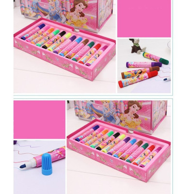 Hộp Màu 3 Tầng 54 Chi Tiết Gồm Màu Sáp, Chì Màu, Màu Dạ, ... Cho Bé Tập Tô, Tập Vẽ, Tăng Khả Năng Sáng Tạo - Chính hãng MINIIN (Giao mẫu ngẫu nhiên)