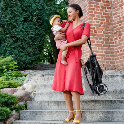 Xe đẩy Kinderkraft Nubi cho bé từ  0 tháng tuổi đến 15kg - Hàng chính hãng