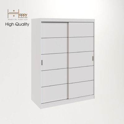 [Happy Home Furniture] RUNI, Tủ treo quần áo -  1m5 x 2m,  150cm x 60cm x 203cm ( DxRxC), TCL_004