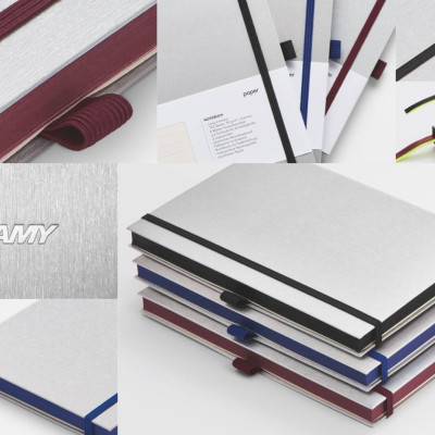 Gift Set Lamy Notebook A5 Softcover Grey + Lamy Al-Star Grey - GSNAl007