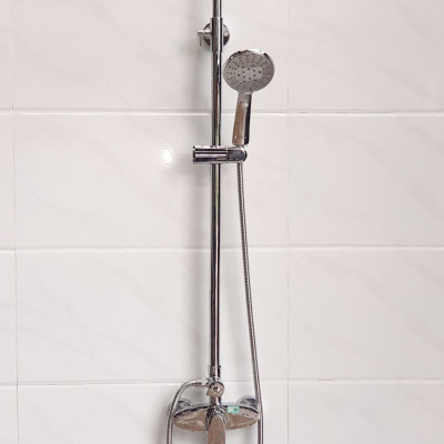 Cây sen nóng lạnh Đồng mạ Chrome Eurolife EL-SC912(Trắng bạc)