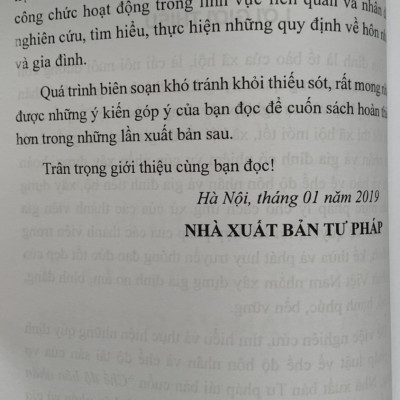 Chế độ hôn nhân và chế độ tài sản của vợ chồng theo pháp luật hôn nhân và gia đình (tái bản lần thứ nhất)