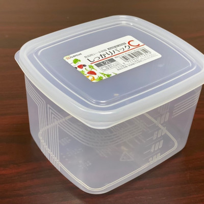 Set 02 hộp đựng thực phầm Nakaya 1200ml và 2000ml, thiết kế tinh tế, đẹp mắt, khả năng giữ kín hơi vượt trội - nội địa Nhật Bản