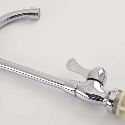 Vòi rửa chén lạnh Eurolife EL-T016 (Trắng bạc)