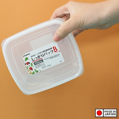 Hộp đựng thực phẩm vuông Nakaya Pack B 900ml - Hàng nội địa Nhật Bản nhập khẩu chính hãng