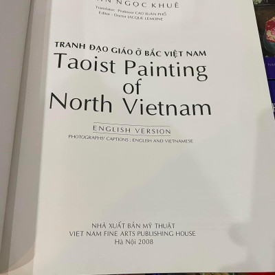 TRANH ĐẠO GIÁO Ở BẮC VIỆT NAM - BÌA CỨNG