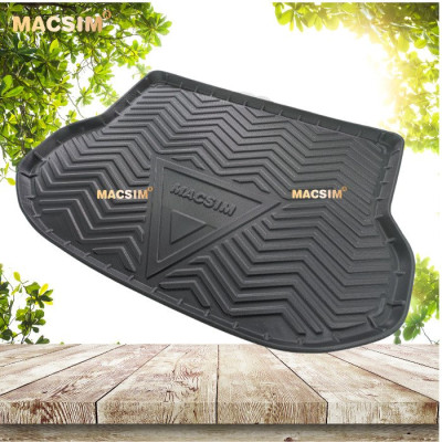 Thảm lót cốp xe ô tô Lexus ES 2018-đến nay nhãn hiệu Macsim chất liệu TPV cao cấp màu đen (301)