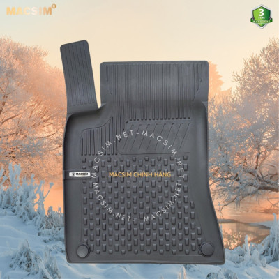 Thảm lót sàn ô tô nhựa TPE Silicon Mercedes GLA 2014-2019 (X156) Nhãn hiệu Macsim